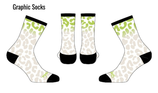 Amani Graphic Socks