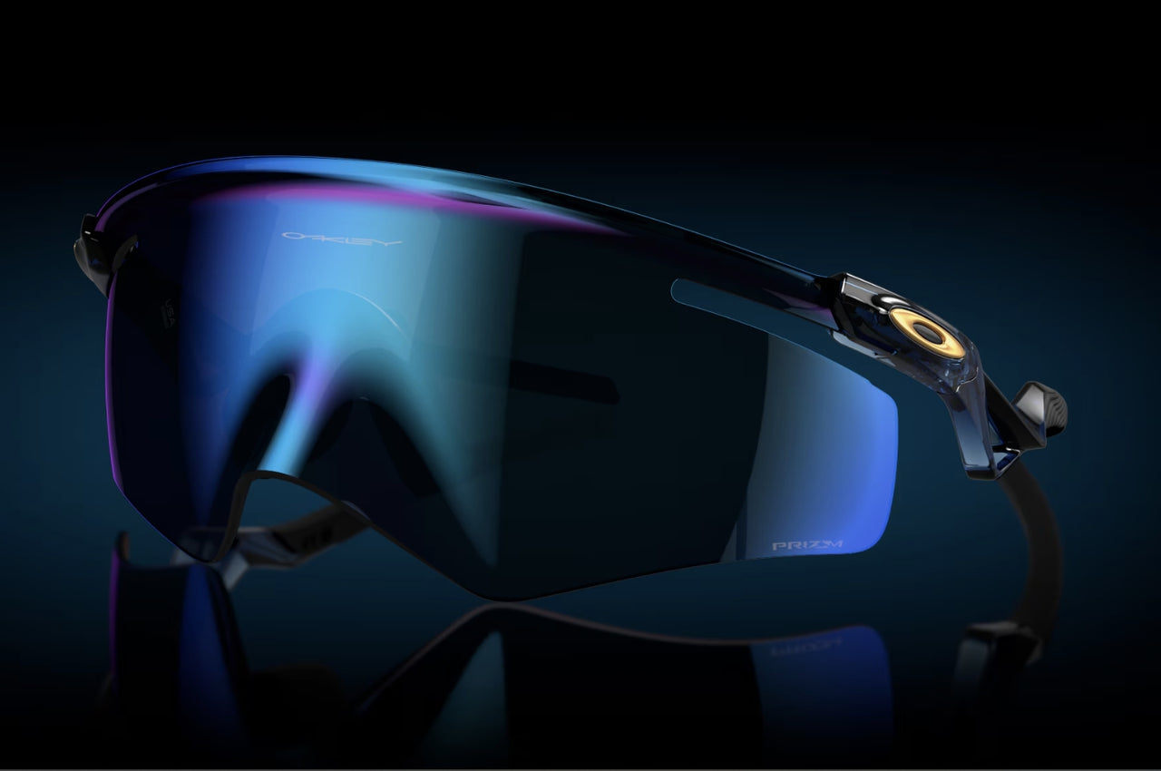 Oakley QNTM Kato™ - Transparent Stonewash Frame / Prizm Sapphire Lenses